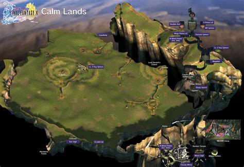 ffx calm lands map.